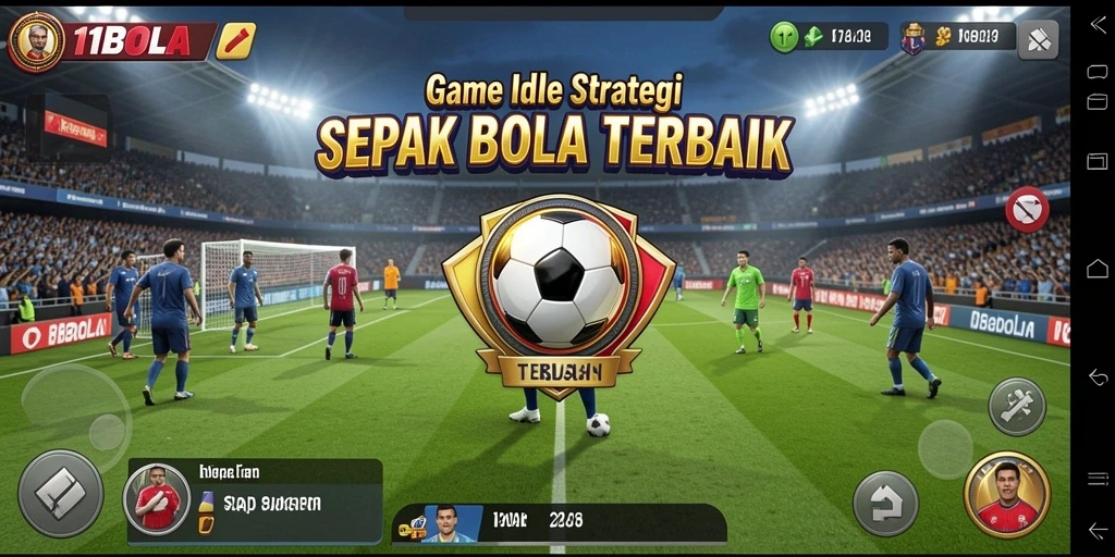 Tampilan gameplay menarik dari 11BOLA yang mengasyikkan.
