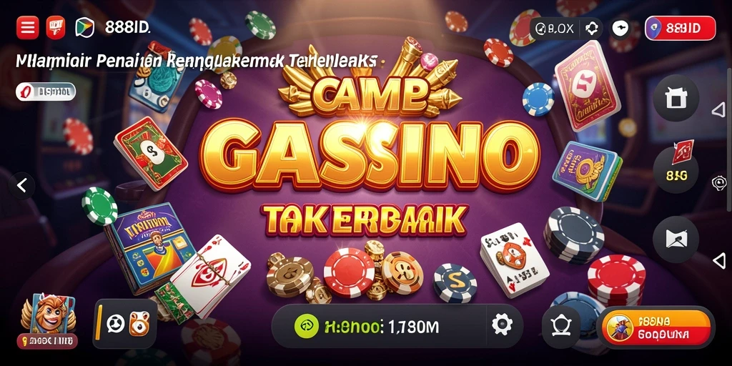 Screenshot utama 88ID menampilkan gameplay seru di Kasino.