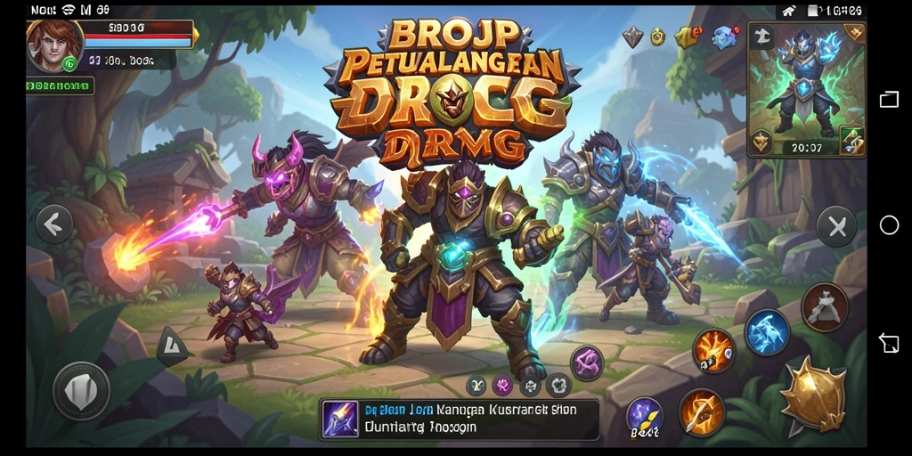 Gameplay BROJP yang mendebarkan dalam dunia ARPG.