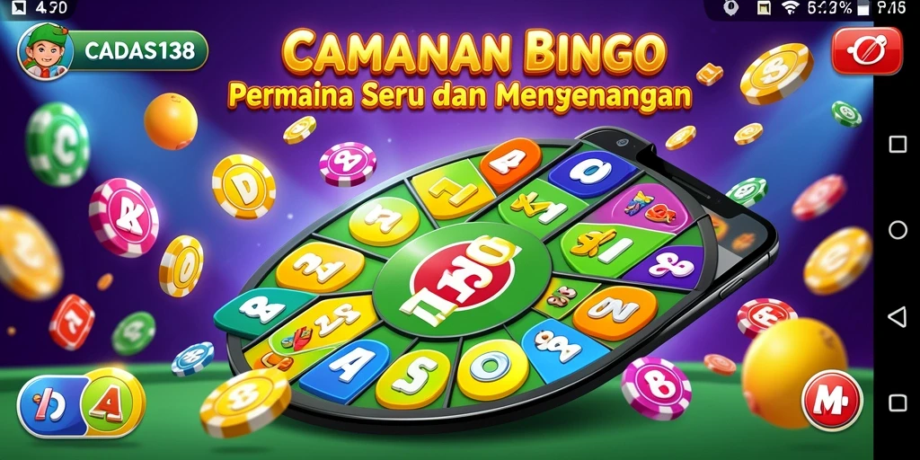 Tampilan gameplay seru dan interaktif game Bingo CADAS138.