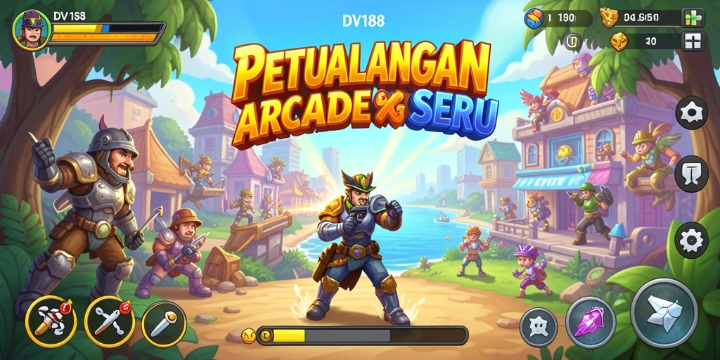 Tampilan menakjubkan gameplay DV188 yang penuh aksi.