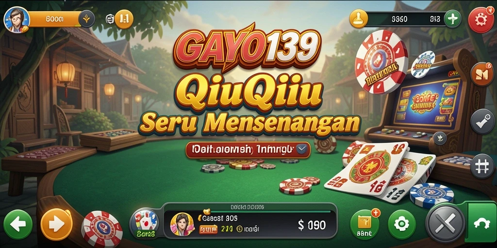 Screenshot gameplay QiuQiu GAYO138 yang menegangkan dan seru.