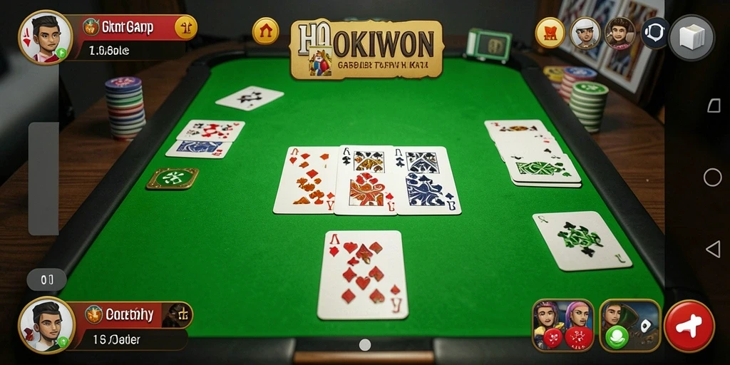 Tampilan gameplay HOKIWON yang menarik dan penuh warna.