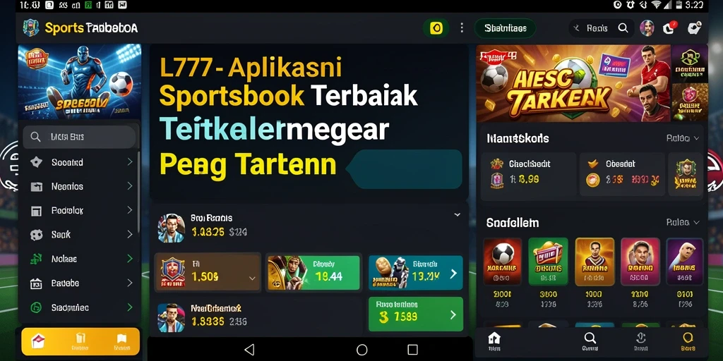 Tampilan gameplay Sportsbook yang menarik di L777.