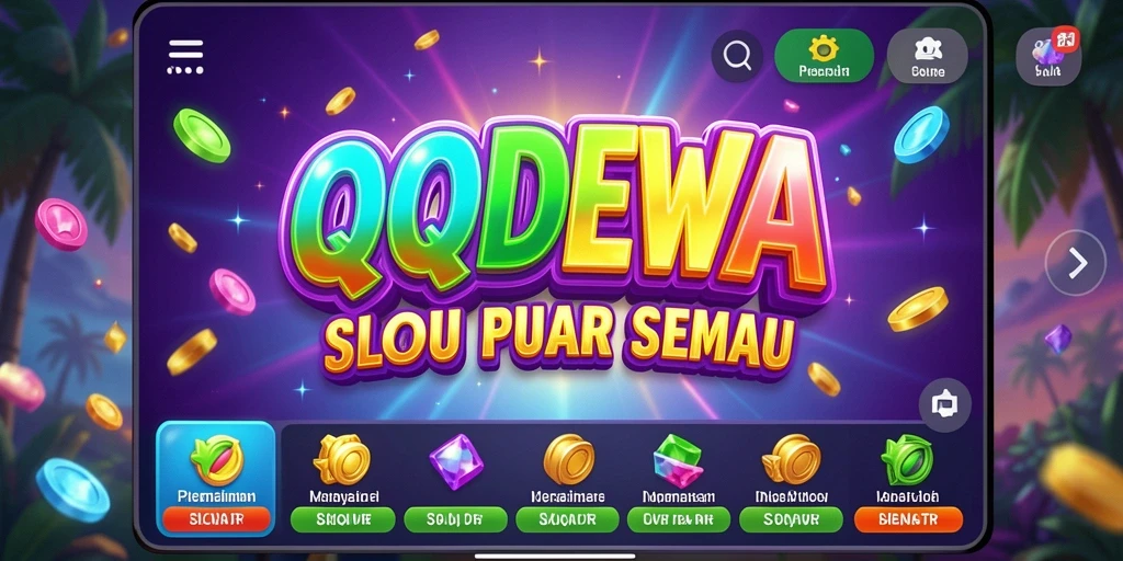 Tangkapan layar gameplay QQDEWA yang menarik dan penuh aksi slot.
